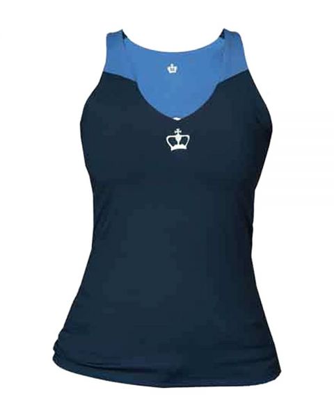 TEXTILE T-shirt Noir Crown Lecce Blue Femme