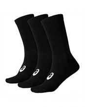 PACK 3 CALCETINES CRW SOCK ASICS NEGRO