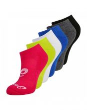 PACK 6 PARES DE CALCETINES INVISIBLES ASICS MULTICOLOR