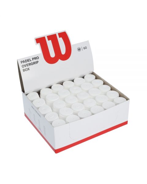 SURGRIP BOX WILSON PRO OVERGRIP PADEL WHITE - ACCESSOIRES