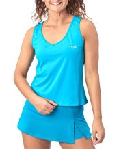 CAMISETA TIRANTES NOX PRO CELESTE  MUJER