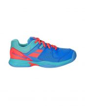 ZAPATILLAS BABOLAT PULSION WPT JUNIOR AZUL NARANJA