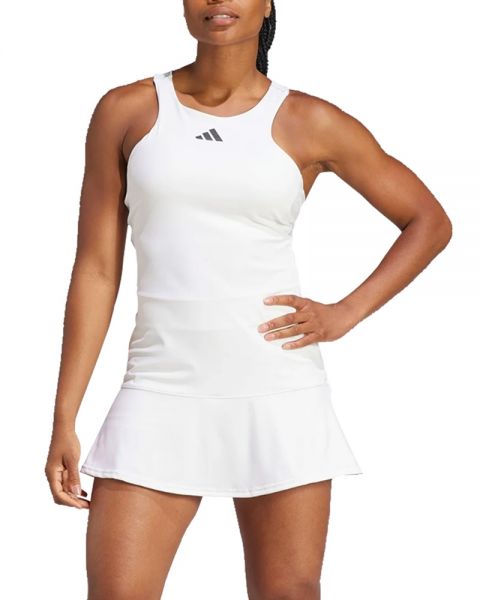 Adidas vestido blanco sales