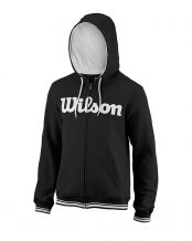 SUDADERA WILSON TEAM SCRIPT HOODY NEGRO