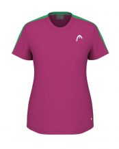 CAMISETA HEAD TIE-BREAK MUJER ROSA