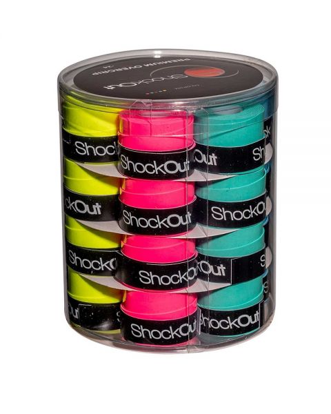 ACCESORIOS Tambor Shockout X24 Overgrips Premium Multicolor Liso