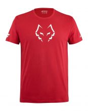 CAMISETA BABOLAT COTTON JUAN LEBRON ROJO