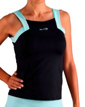 T-SHIRT ENDLESS BREEZE NERO BLU DONNA