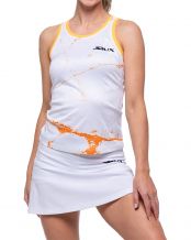 T-SHIRT SANS MANCHES SIUX SPLASH FEMME BLANC