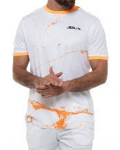 T-SHIRT SIUX SPLASH HOMME BLANC