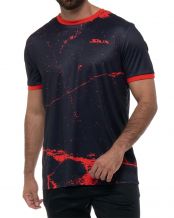 T-SHIRT SIUX SPLASH HOMME ROUGE