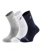 CALCETINES BABOLAT 3 PAIRS PACK GRIS CHINÉ 5US17371 249