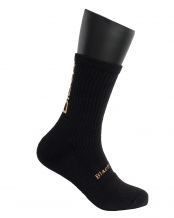 CALCETINES BLACK CROWN PRO ALTOS NEGRO/DORADO