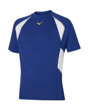 MIZUNO ATHLETICS OVERSIZE TEE BLEU MARINE