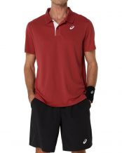 ASICS COURT POLO ROSSO