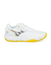 MIZUNO WAVE ENFORCE COURT PADEL 61GB2438 MUJER BLANCO/AMARILLO