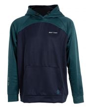 SWEATSHIRT  CAPUCHE BLACK CROWN VERACRUZ BLEU MARINE / VERT A002543.B65
