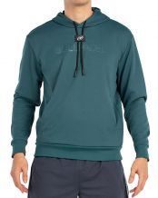SUDADERA BULLPADEL BINEE VERDE OSCURO