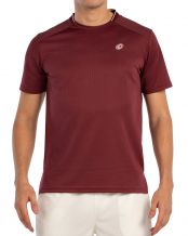 CAMISETA M/CORTA BULLPADEL ACRUX GRANATE