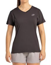 T-SHIRT M/CORTA BULLPADEL ECHES FEMME NOIR