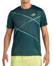 BULLPADEL LADRA T-SHIRT VERT FONC  MANCHES COURTES