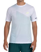 T-SHIRT M/CORTA BULLPADEL LAGAR BLANC