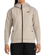SUDADERA BULLPADEL BEMOL GRIS CLARO VIGORE MUJER