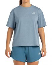 MAGLIETTA M/CORTA BULLPADEL OYEME DONNA AZZURRO TURCHESE