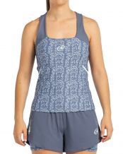 CAMISETA TIRANTES BULLPADEL OILOS MUJER AZUL CELESTE