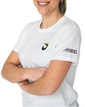 CAMISETA LOK GLACIER A1PADEL BLANCO MUJER