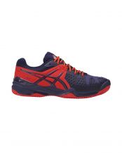 ASICS GEL BELA 5 SG AZUL ROJO E607Y 0633