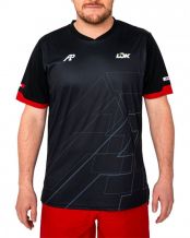 LOK PIKES A1 PADEL T-SHIRT NERA