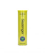 BOTE DE 4 BOLAS SLAZENGER WIMBLEDON