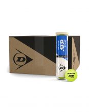 CAISSE 18 BOTES X 4 BALLES DUNLOP ATP TOUR 4PET