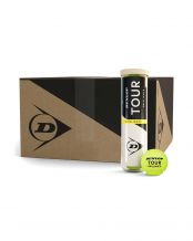 CAISSE 18 BOTES X 4 BALLES DUNLOP TOUR BRILLIANCE 4PET