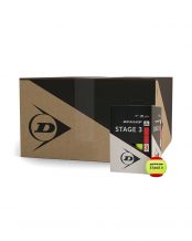 CUBE DE 12 BALLES DUNLOP STAGE 3 RED 12BOX