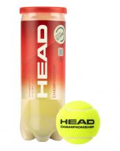 BOTE 3 BOLAS DE TENIS HEAD CHAMPIONSHIP