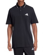 POLO ADIDAS ESSENTIALS PIQUE 3 STRIPES NEGRO