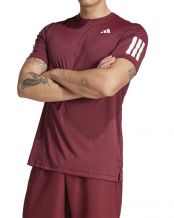 CAMISETA ADIDAS CLUB 3 STRIPRES GRANATE