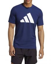 CAMISETA ADIDAS TRAIN ESSENTIALS FEELREADY LOGO AZUL MARINO