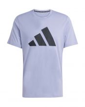 CAMISETA ADIDAS TRAIN ESSENTIALS FEELREADY LOGO LILA