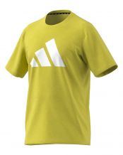 CAMISETA ADIDAS TRAIN ESSENTIALS FEELREADY LOGO AMARILLO
