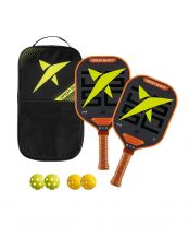 CONFEZIONE 2PC. PICKLEBALL FORTUM 1.0 + 4 PZ PALLINE DROP SHOT OUTDOOR