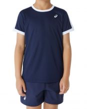 CAMISETA ASICS TENNIS SS AZUL MARINO NIO