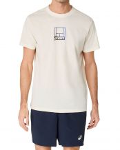 T-SHIRT BIANCA ASICS COURT CORE GRAPHIC TEE