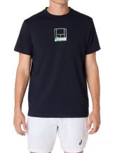 CAMISETA ASICS COURT CORE GRAPHIC AZUL MARINO