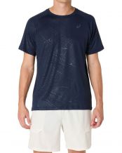 CAMISETA ASICS GAME ALL OVER PRINT AZUL MARINO