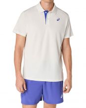 ASICS COURT GRAPHIC POLO BIANCO BLU