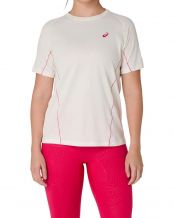 ASICS GAME, MAGLIETTA DA DONNA BIANCA CON STAMPA ALL OVER