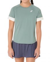 TOP ASICS GIRLS TENNIS SS VERDE JUNIOR